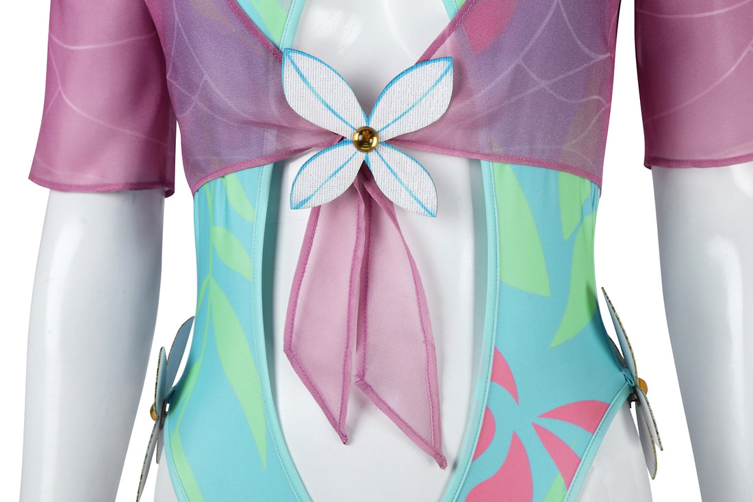 [ylevol] Marvel Rivals Psylocke Swimsuit Top Full Cosplay Costumes