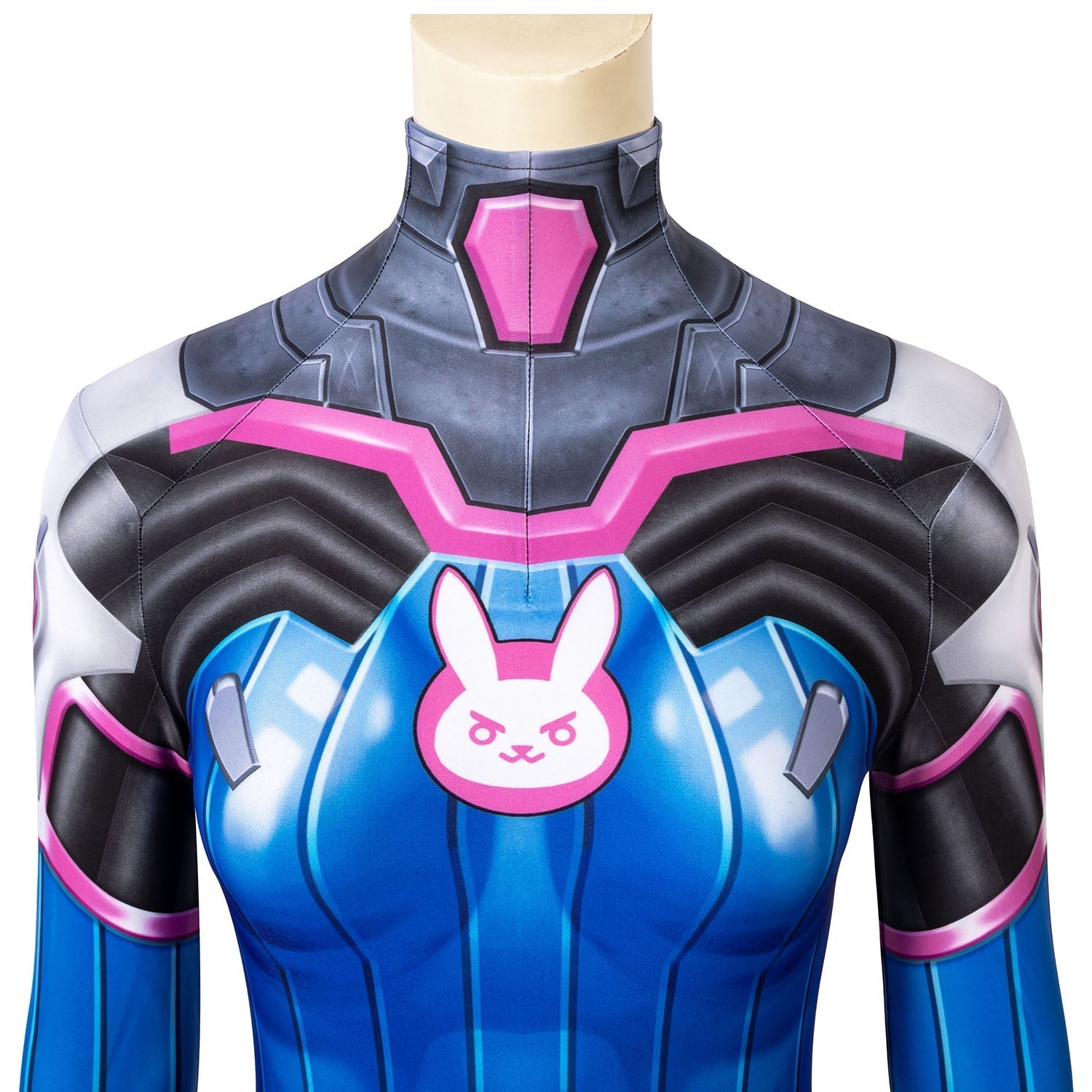 [ylevol] Overwatch D.Va Hana Song Female Blue Jumpsuit Cosplay Costumes