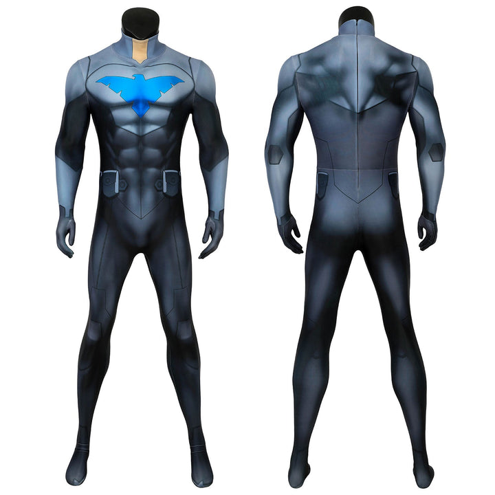 [ylevol] Nightwing Son of Batman Richard Grayson Male Jumpsuit Cosplay Costumes