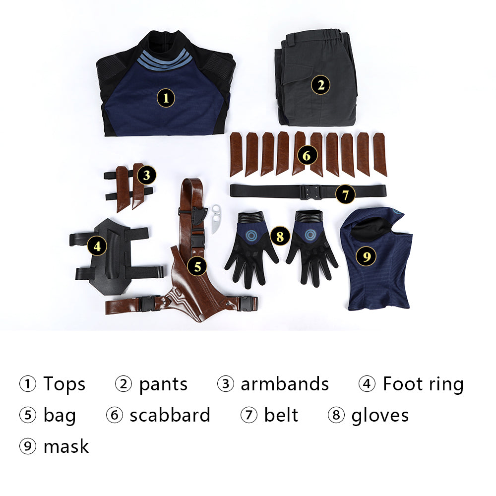 [ylevol] Daredevil: Born Again 2 Bullseye Full Set Top Cosplay Costumes