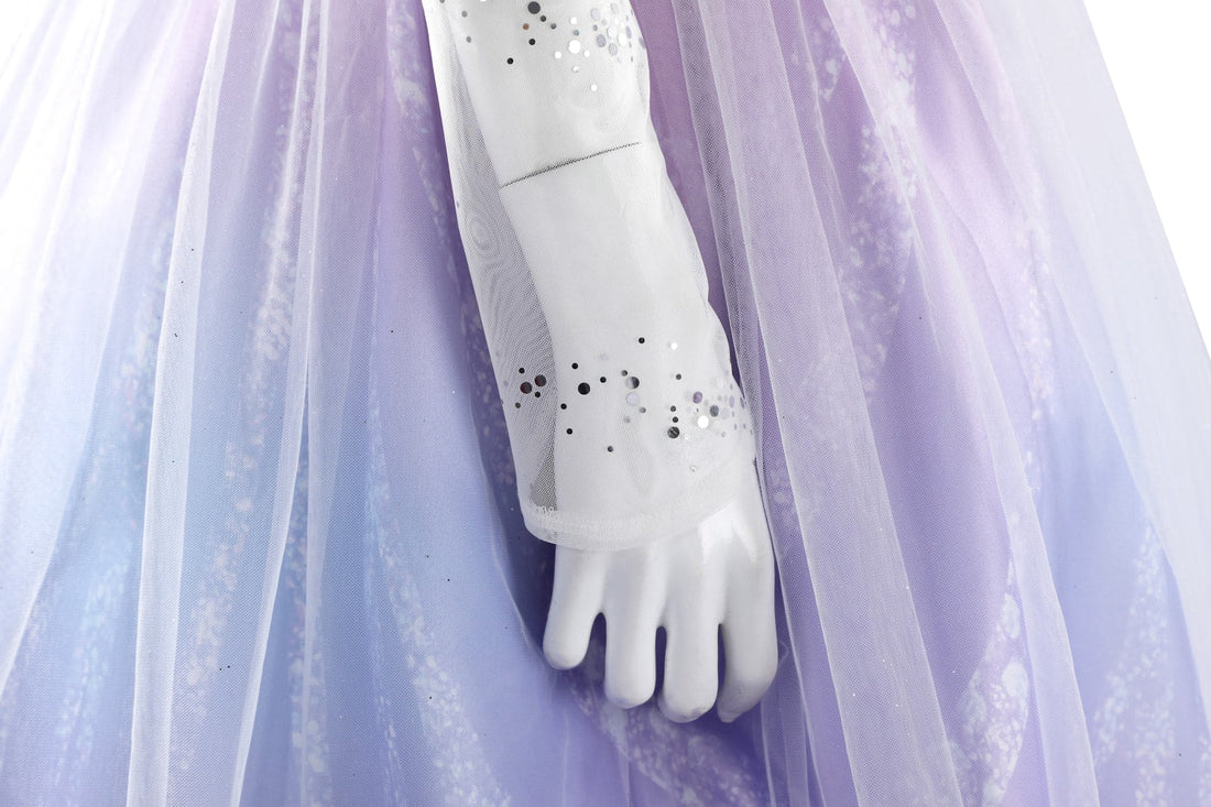 [ylevol] Wicked: For Good Part Two Galinda Dress with Crown Cosplay Costumes