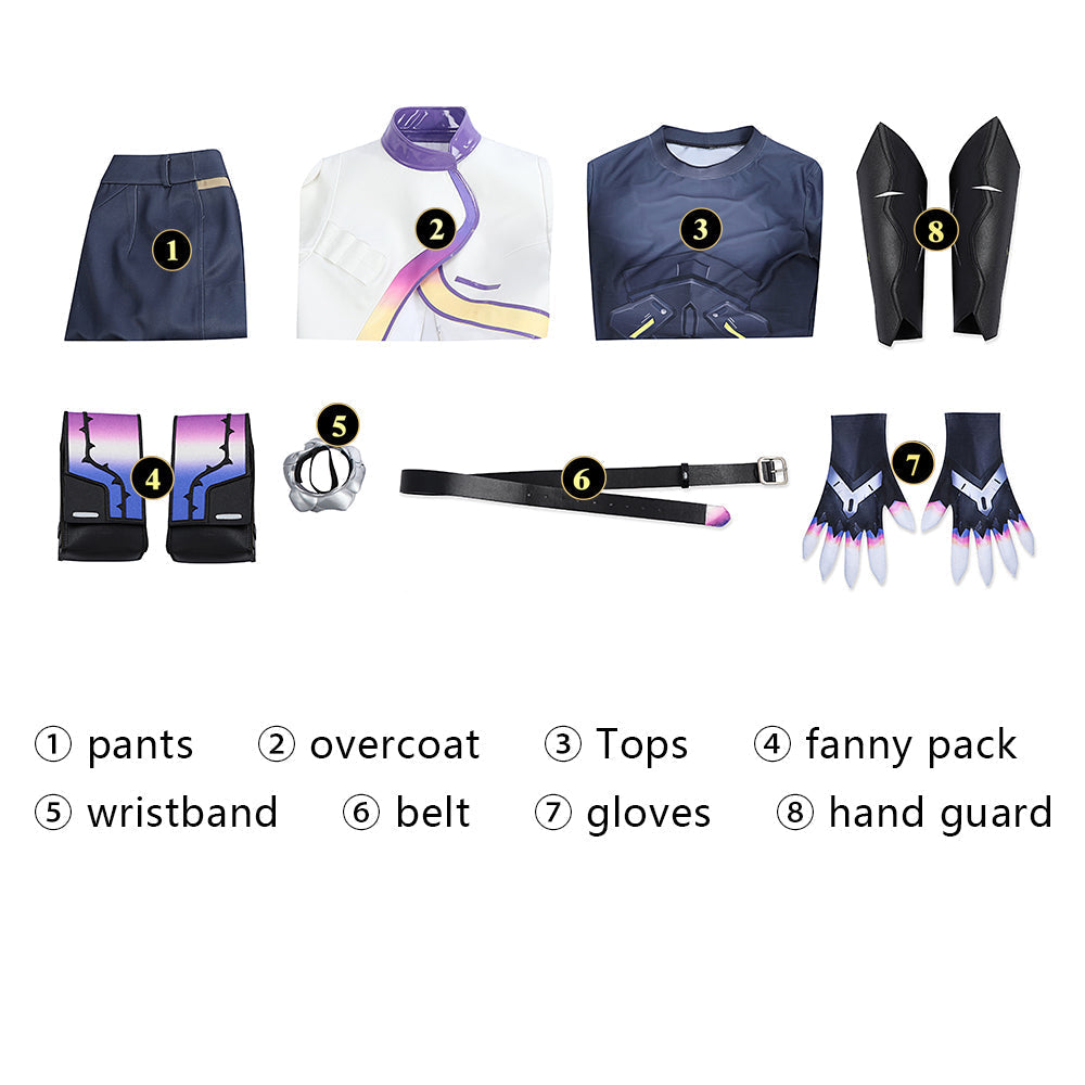 [ylevol] Valorant Vyse Female Full Set Top Level Cosplay Costumes