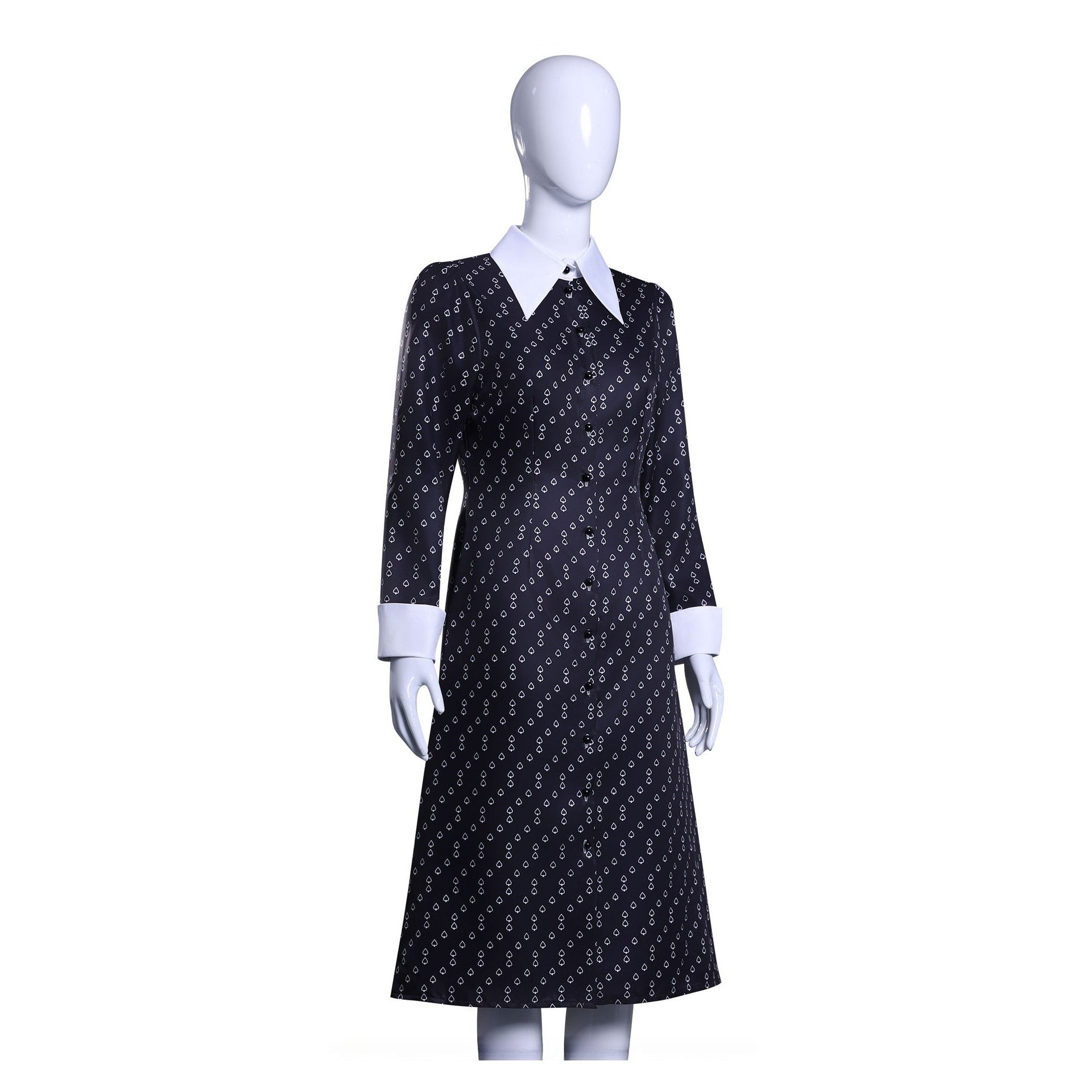 [ylevol] Wednesday 2 Addams Adult and Kids Black Dress Cosplay Costumes