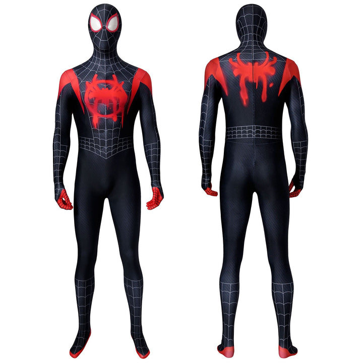[ylevol] Spider-Man Into the Spider-Verse Miles Morales Male Jumpsuit Costumes