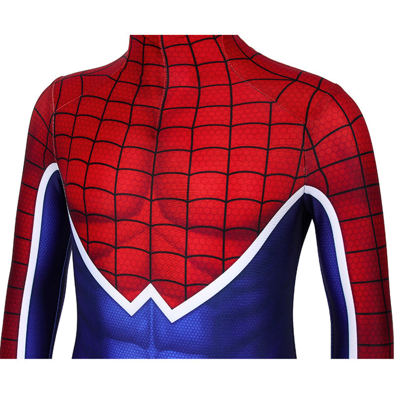 [ylevol] Spider-Man PS4 Spider-Punk Suit Kids Jumpsuit Cosplay Costumes