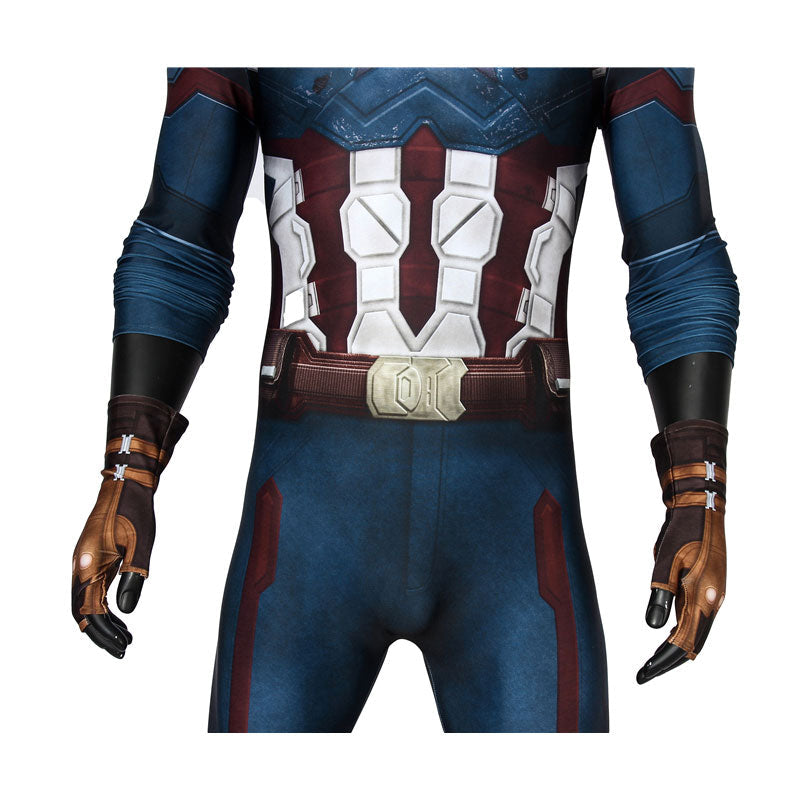 [ylevol] Avengers 3 Infinity War Captain America Steve Rogers Jumpsuit Cosplay Costumes