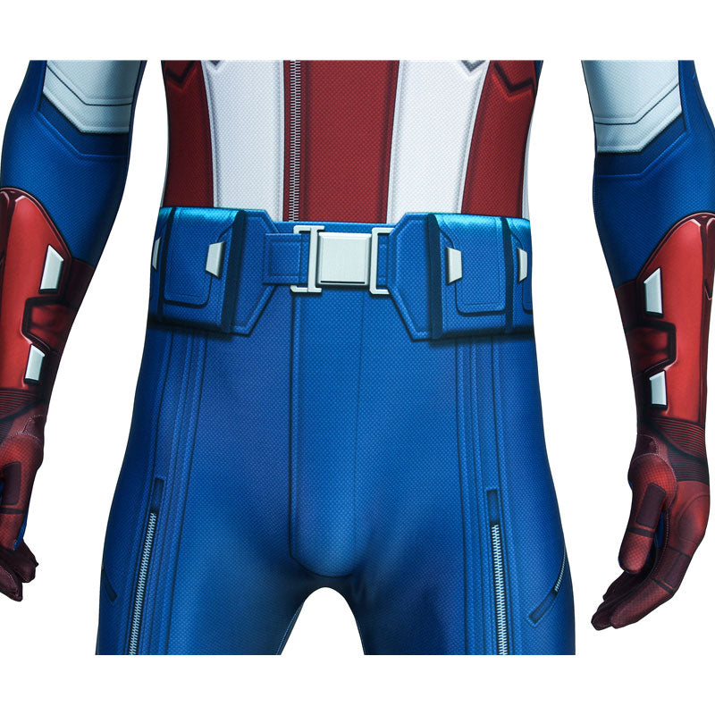 [ylevol] The Avengers 1 Captain America Steve Rogers Jumpsuit Cosplay Costumes
