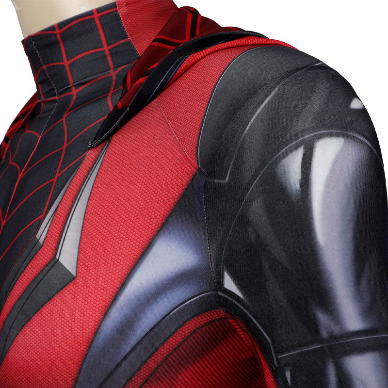[ylevol] Spider-Man PS5 Crimson Cowl Suit Jumpsuit Cosplay Costume