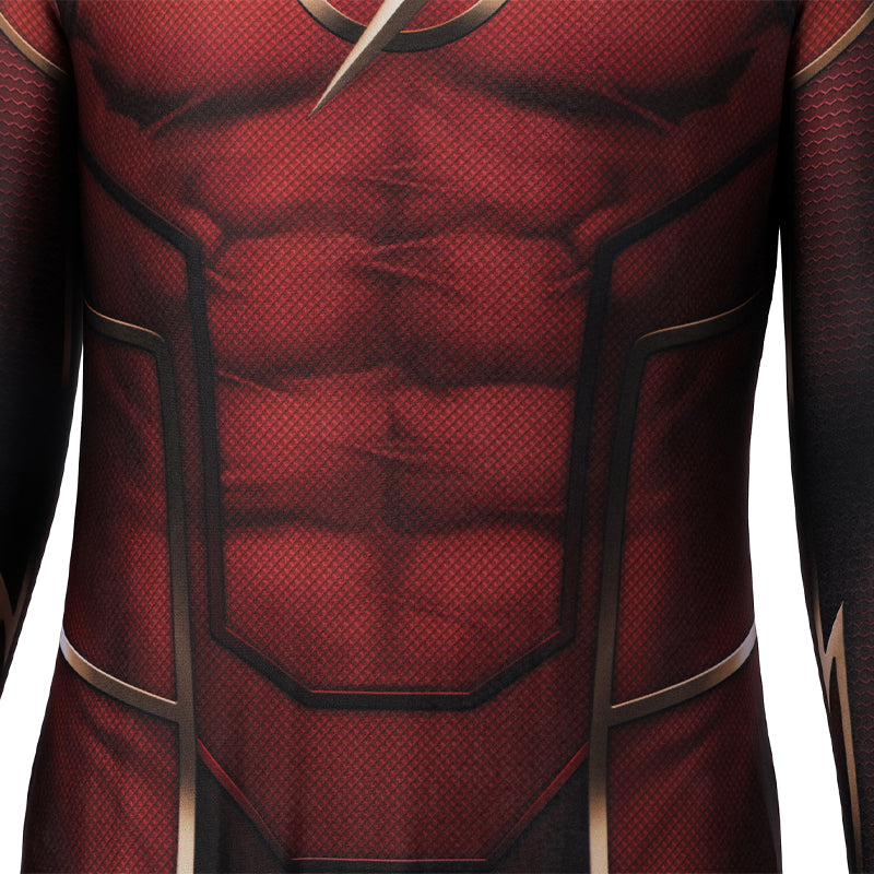 [ylevol] Injustice 2 The Flash Jumpsuit Kids Cosplay Costumes