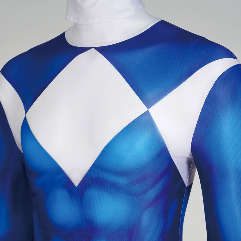 [ylevol] Mighty Morphin Power Rangers Etoffe Tribe Knight Dan Blue Cosplay Costumes