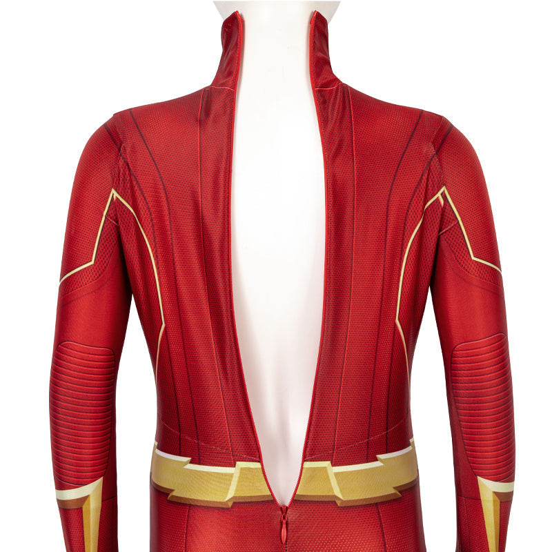 [ylevol] The Flash Season 6 Barry Allen Kids Jumpsuit Cosplay Costumes