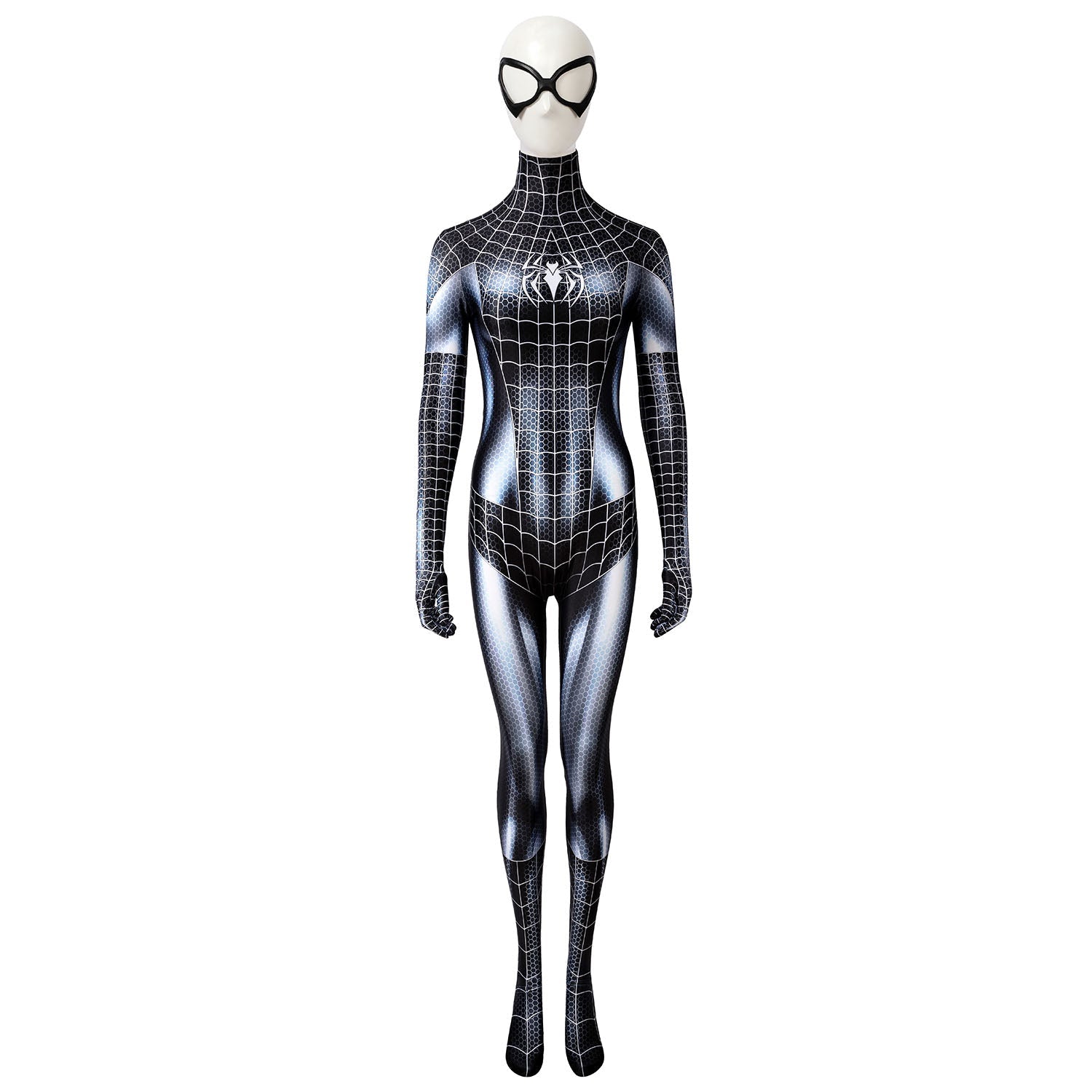 [ylevol] Spider-man Venom Woman Black Cat Female Jumpsuit Cosplay Costumes