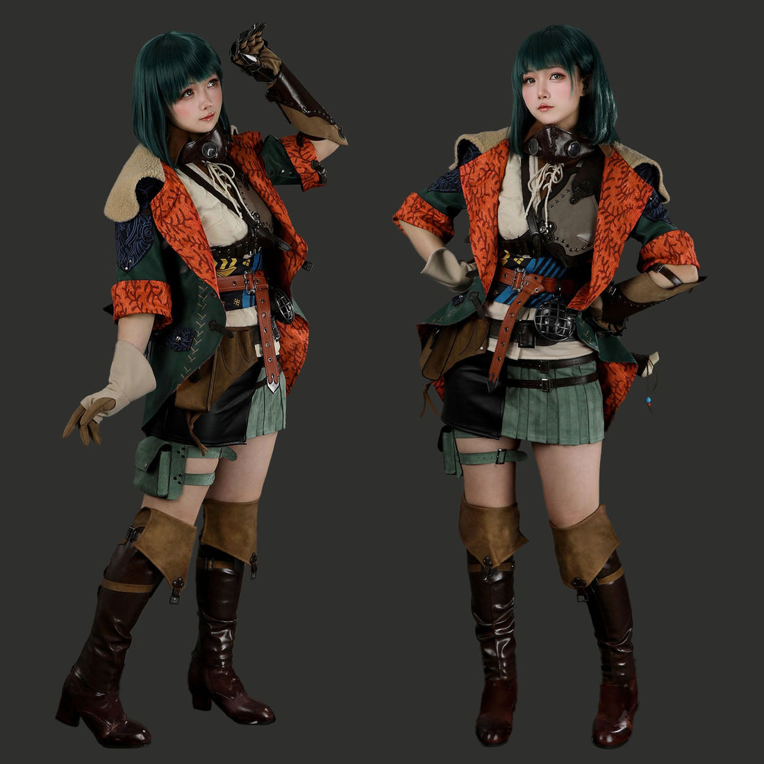 [ylevol] Monster Hunter Wilds Hope Armor Female Top Level Cosplay Costumes