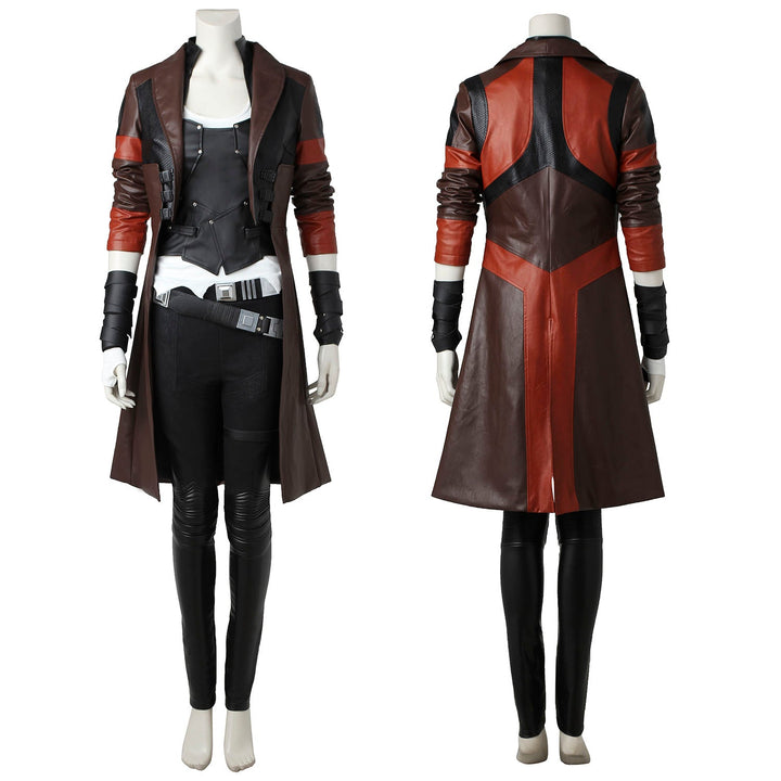 [ylevol] Guardians of the Galaxy 2 Gamora Battle Suit Female Cosplay Costumes