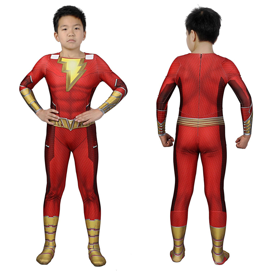 [ylevol] Shazam! Fury of the Gods Kids Jumpsuit Cosplay Costumes