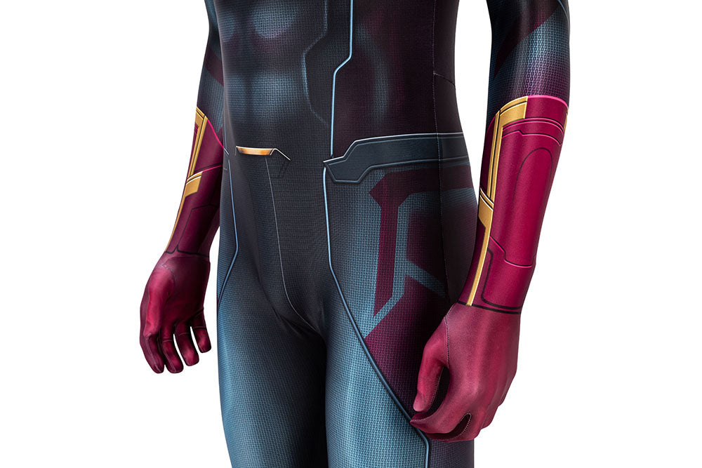 [ylevol] Avengers 3 Infinity War Vison Male Jumpsuit Cosplay Costumes