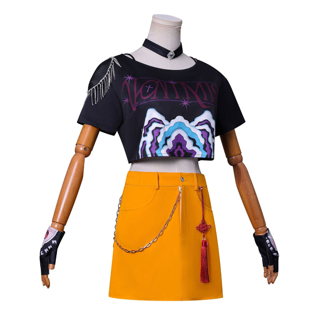 [ylevol] KPop Demon Hunters Mira Outfit Fullset Adult Kids Cosplay Costumes