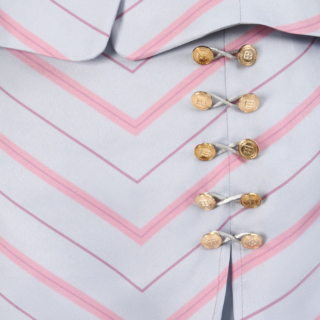 [ylevol] Wicked: For Good Witch Glinda Pink Stripe Suit Cosplay Costumes