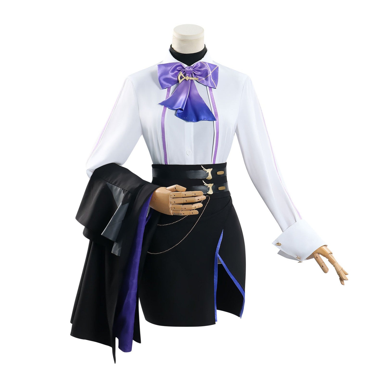 [ylevol] Game Genshin Impact Clorinde X Luckin Coffee Cosplay Costumes