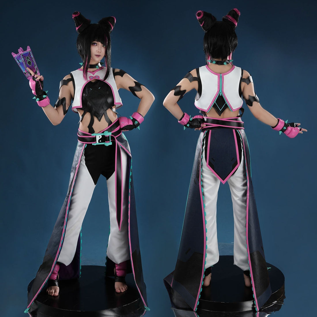 [ylevol] Overwatch 2 X Street Fighter 6 Juri Kiriko Cosplay Costumes