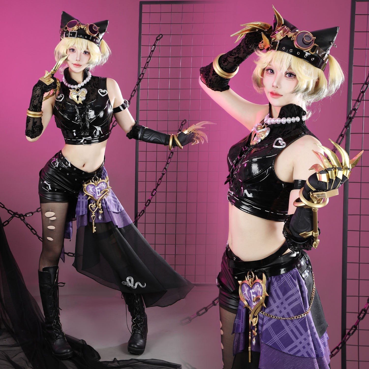 [ylevol] Identity V Mechanic Lock Core Farewell Phantom Cosplay Costumes