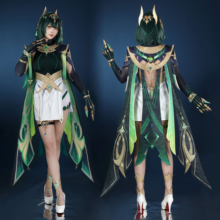 [ylevol] Game Genshin Impact Nefer Full Set Top Cosplay Costumes