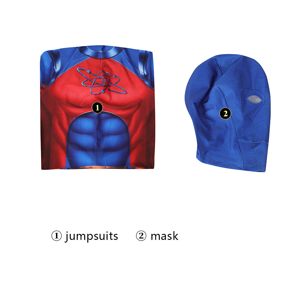 [ylevol] Comics Black Adam Atom Smasher Male Jumpsuit Cosplay Costumes