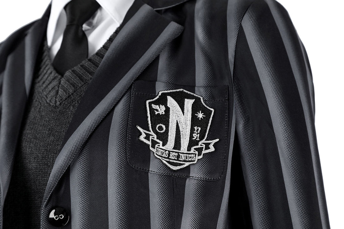 [ylevol] Wednesday 2 The Addams Family Nevermore Academy Uniform Costumes