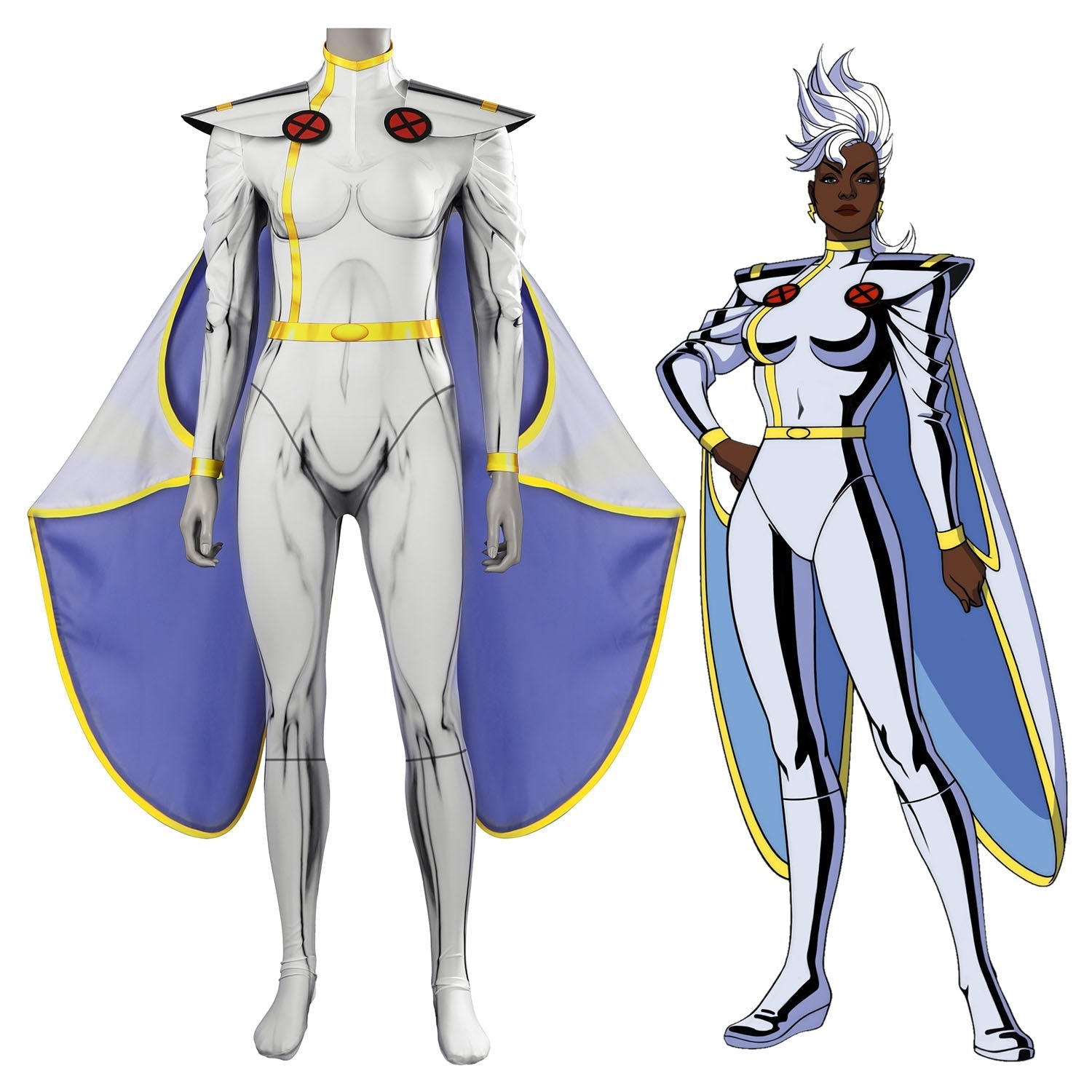 [ylevol] X-Men 97 Storm Ororo Munroe Female Cosplay Costumes
