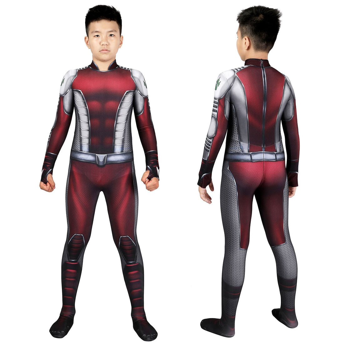[ylevol] Titans Beast Boy Kids Jumpsuit Cosplay Costumes