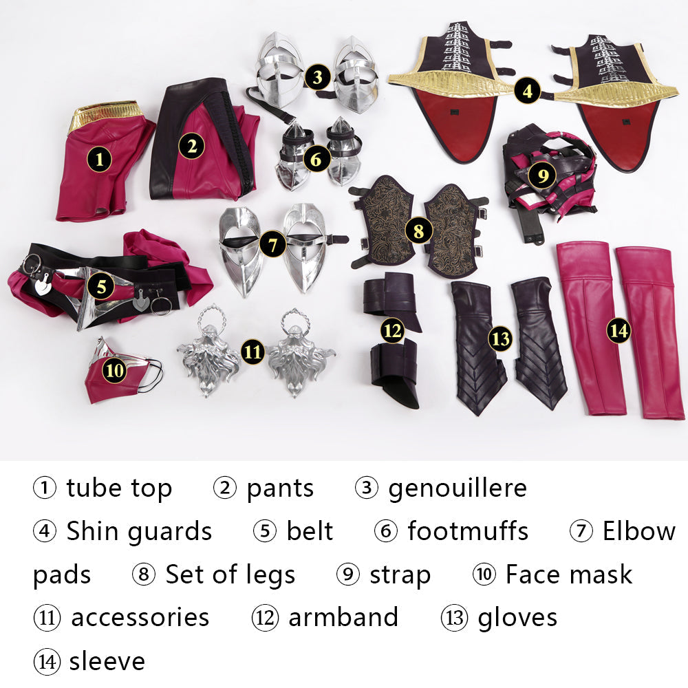 [ylevol] Mortal Kombat 1 Mileena Female Top Level Cosplay Costumes