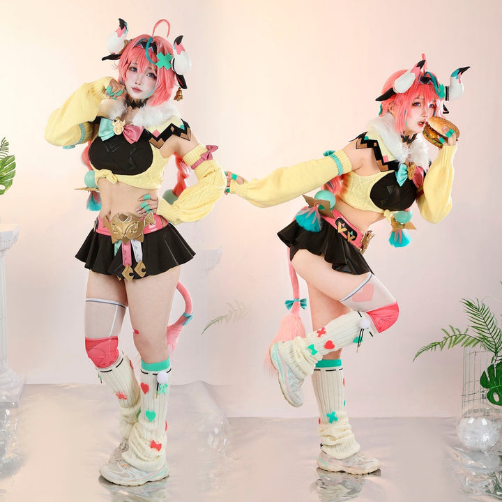 [ylevol] Game Genshin Impact Varesa Full Set Top Cosplay Costumes