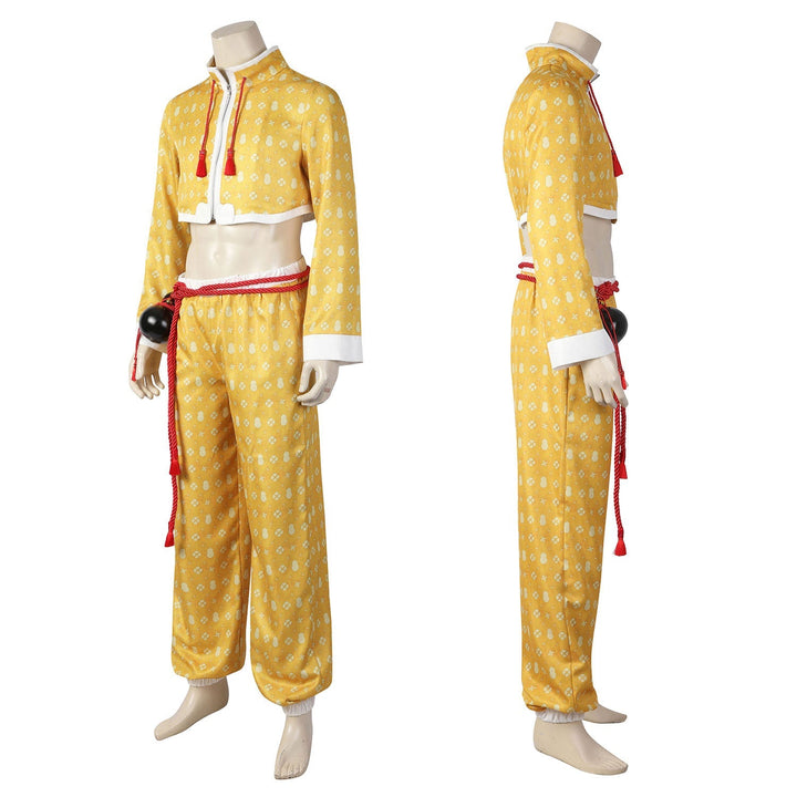 [ylevol] Street Fighter 6 Jamie Male Yellow Cosplay Costumes