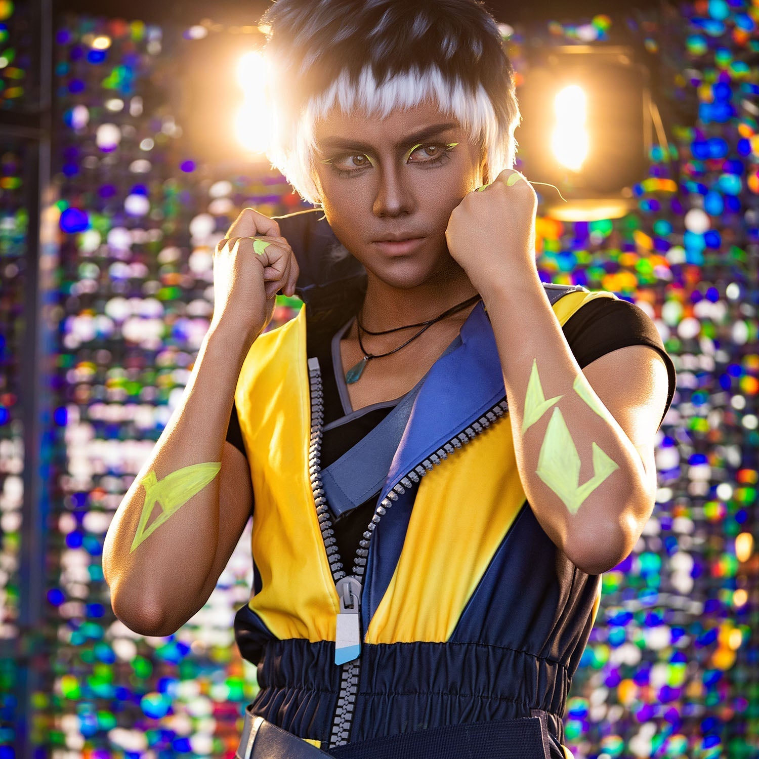 [ylevol] Valorant Waylay Female Full Set Top Level Cosplay Costumes