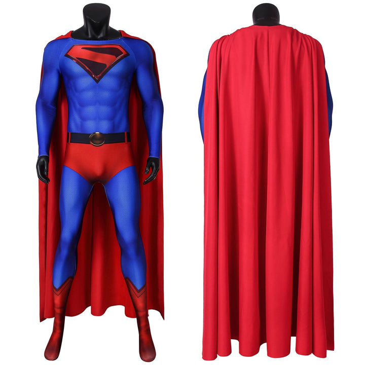 [ylevol] Crisis on Infinite Earths Superman Kal-El / Clark Kent Jumpsuit Costumes