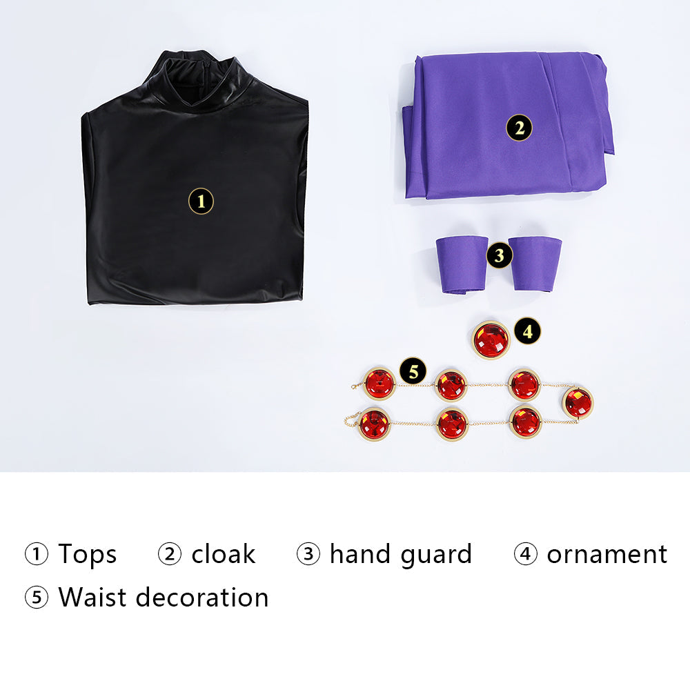 [ylevol] New Teen Titans Raven Rachel Roth Female Cosplay Costumes