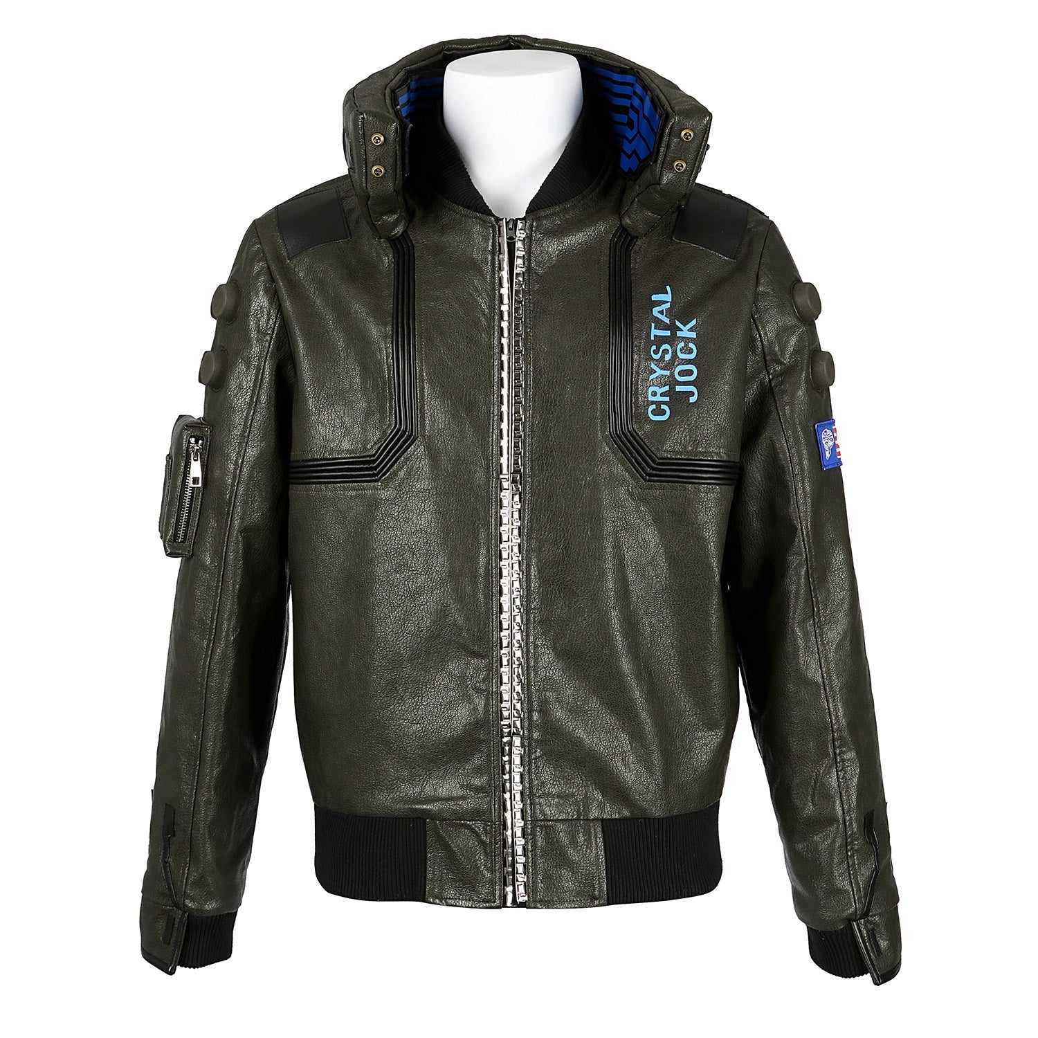 [ylevol] Cyberpunk 2077 V PU Leather Top Level Full Set Cosplay Costumes