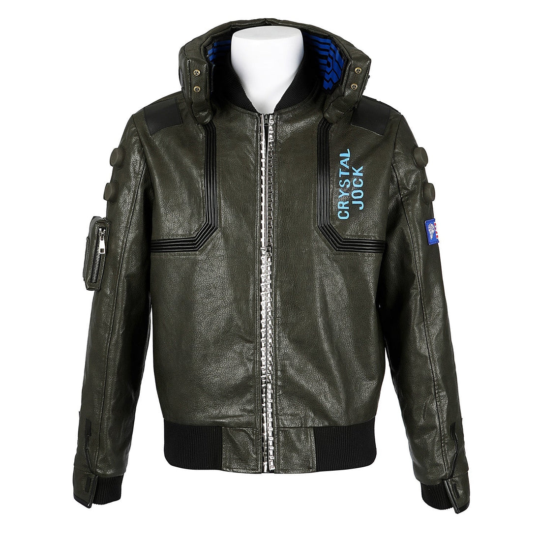 [ylevol] Cyberpunk 2077 V PU Leather Top Level Full Set Cosplay Costumes