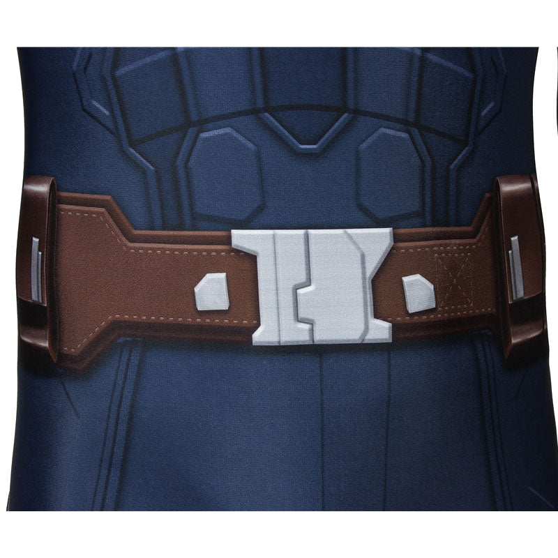 [ylevol] Captain America The Winter Soldier Steve Rogers Jumpsuit Costumes