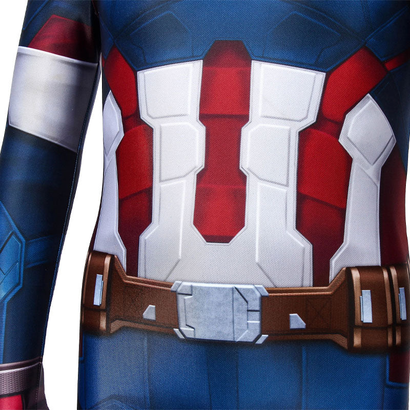 [ylevol] Age of Ultron Captain America Kids Jumpsuit Cosplay Costumes