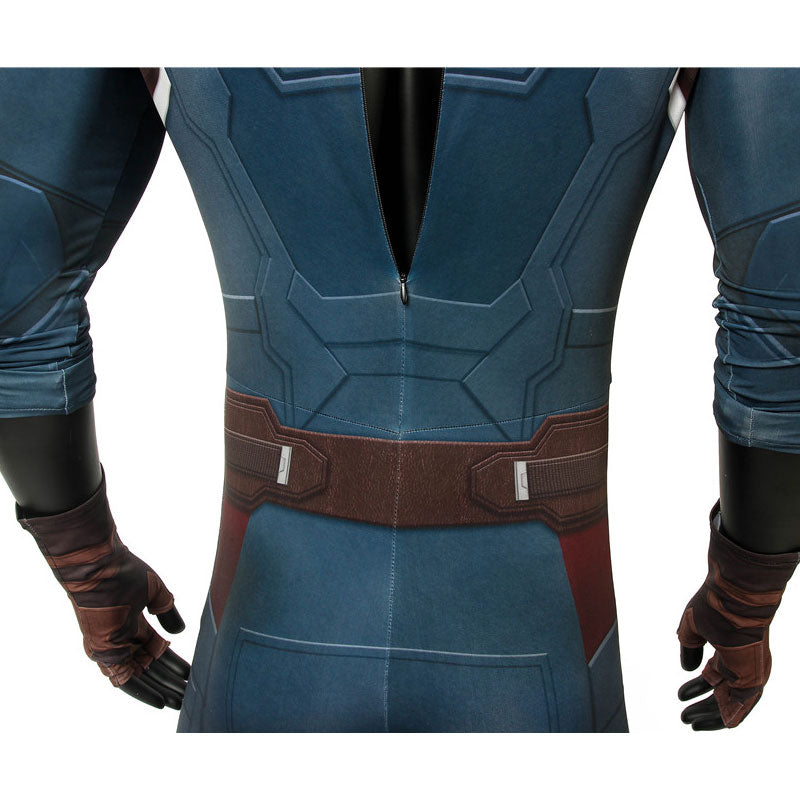 [ylevol] Avengers 3 Infinity War Captain America Steve Rogers Jumpsuit Costumes
