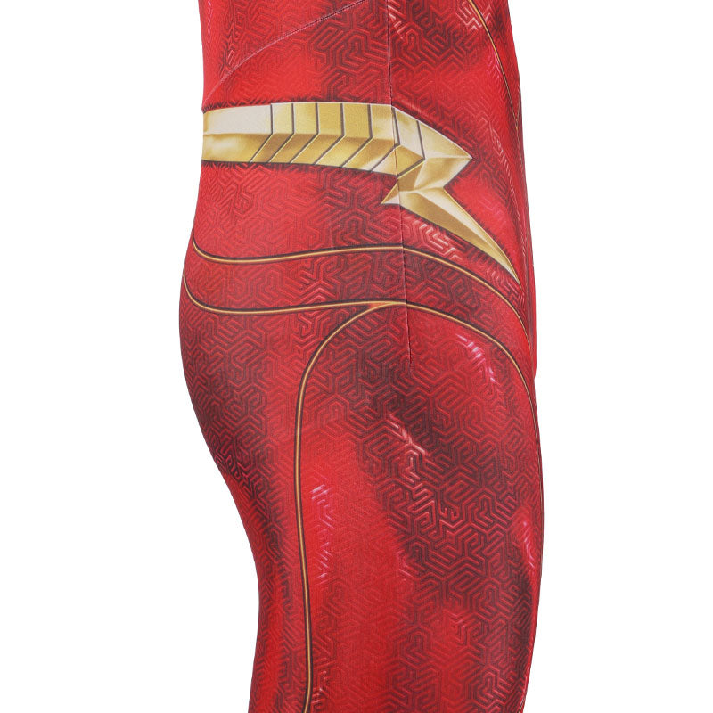 [ylevol] Flashpoint Barry Allen The Flash Kids Jumpsuit Cosplay Costumes