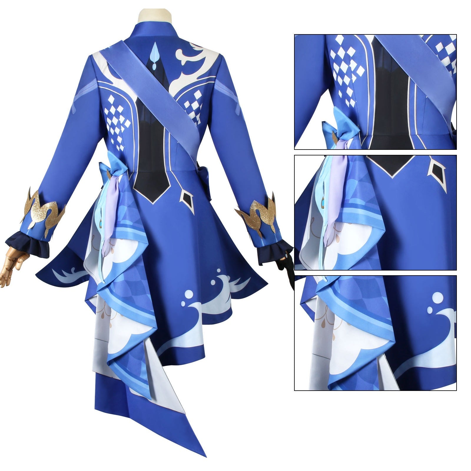 [ylevol] Genshin Impact Focalors Furina De Fontaine Hydro Archon Cosplay Costumes