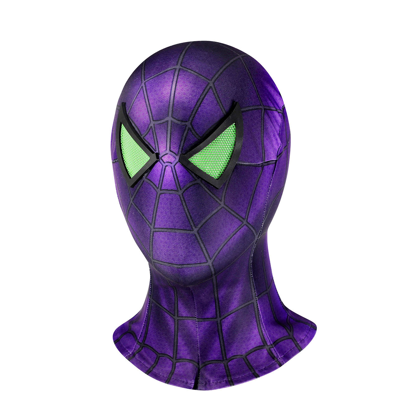 [ylevol] Marvel's Spider-Man Miles Morales Purple Reign Suit Male Jumpsuit Costumes