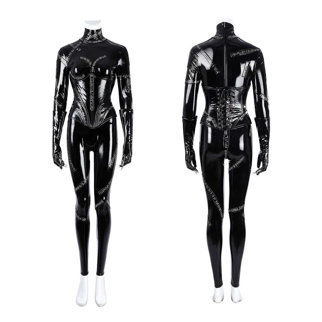 [ylevol] Batman Returns Cat Women Selina Kyle Jumpsuit Cosplay Costumes