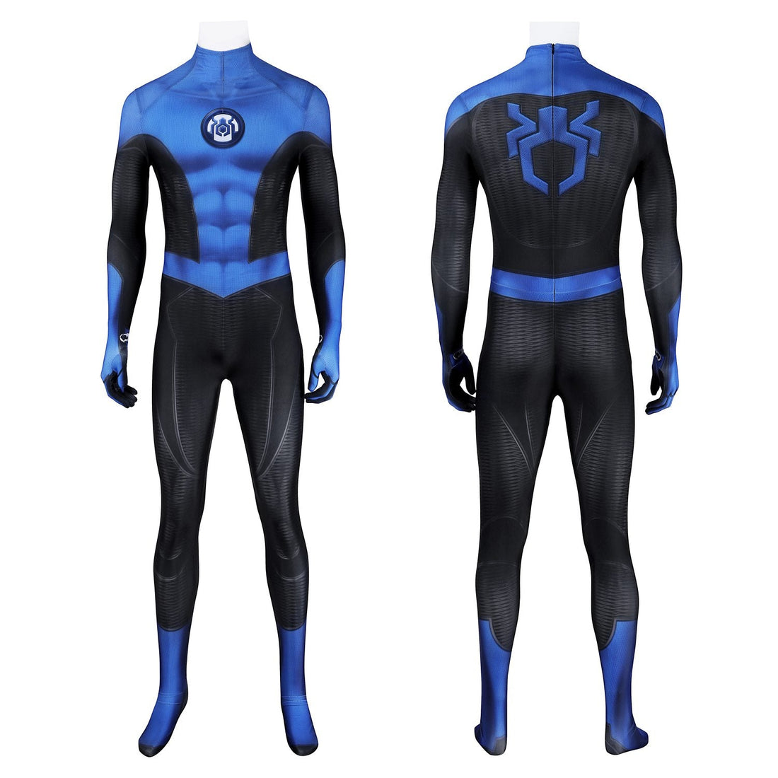 [ylevol] Marvel's Spider-Man 2 New Blue Suit Male Jumpsuit Cosplay Costumes