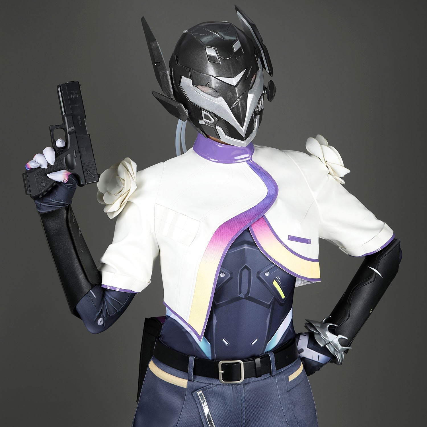 [ylevol] Valorant Vyse Female Full Set Top Level Cosplay Costumes