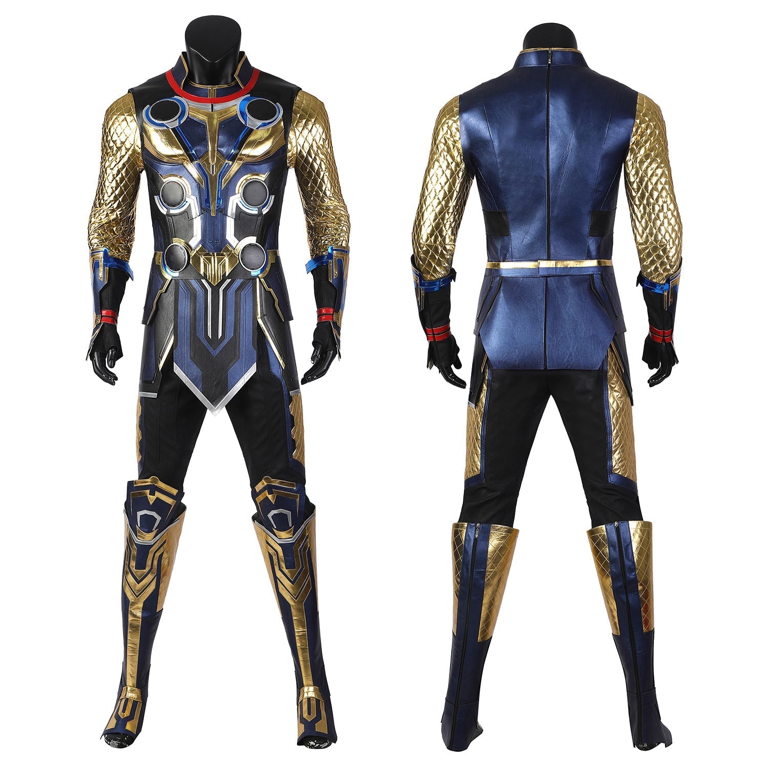 [ylevol] Thor 4 Love and Thunder Thor Male Gold Sleeve Cosplay Costumes