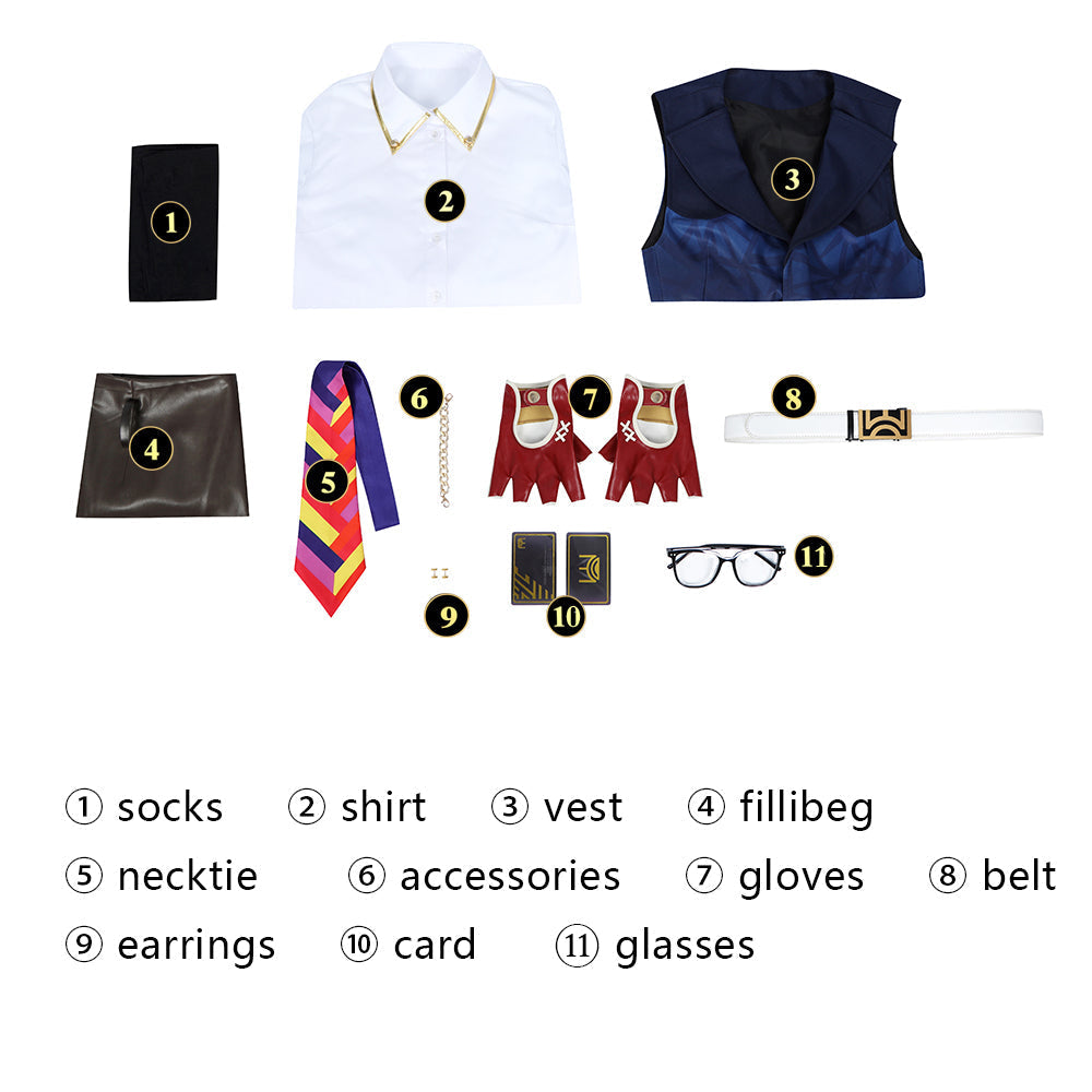 [ylevol] Valorant Transsexual Chamber Outfit Female Fullset Cosplay Costumes