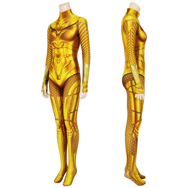 [ylevol] Wonder Woman 1984 Diana Prince GOLDEN ARMOR Jumpsuit Costumes